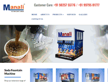Tablet Screenshot of manalisodafountain.com